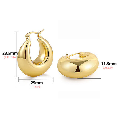 Cerchio spesso earring