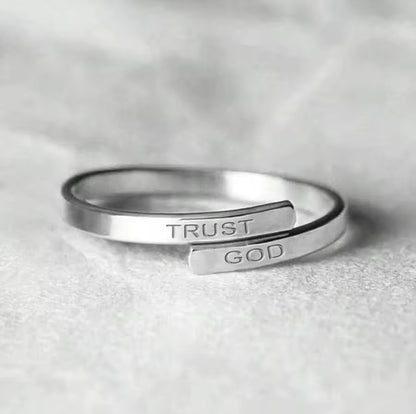 Trust GOD Ring