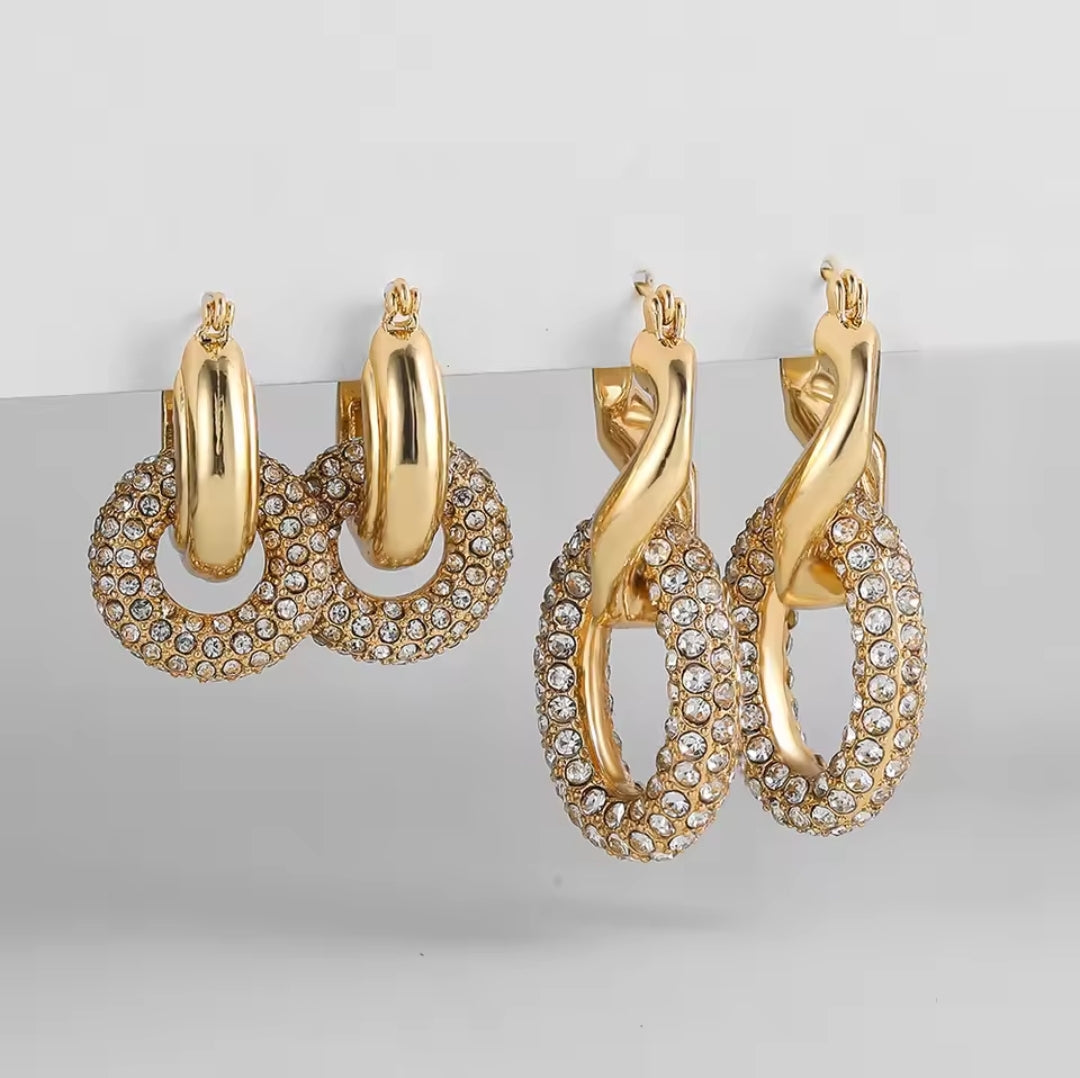 Gemma Doppia Earrings